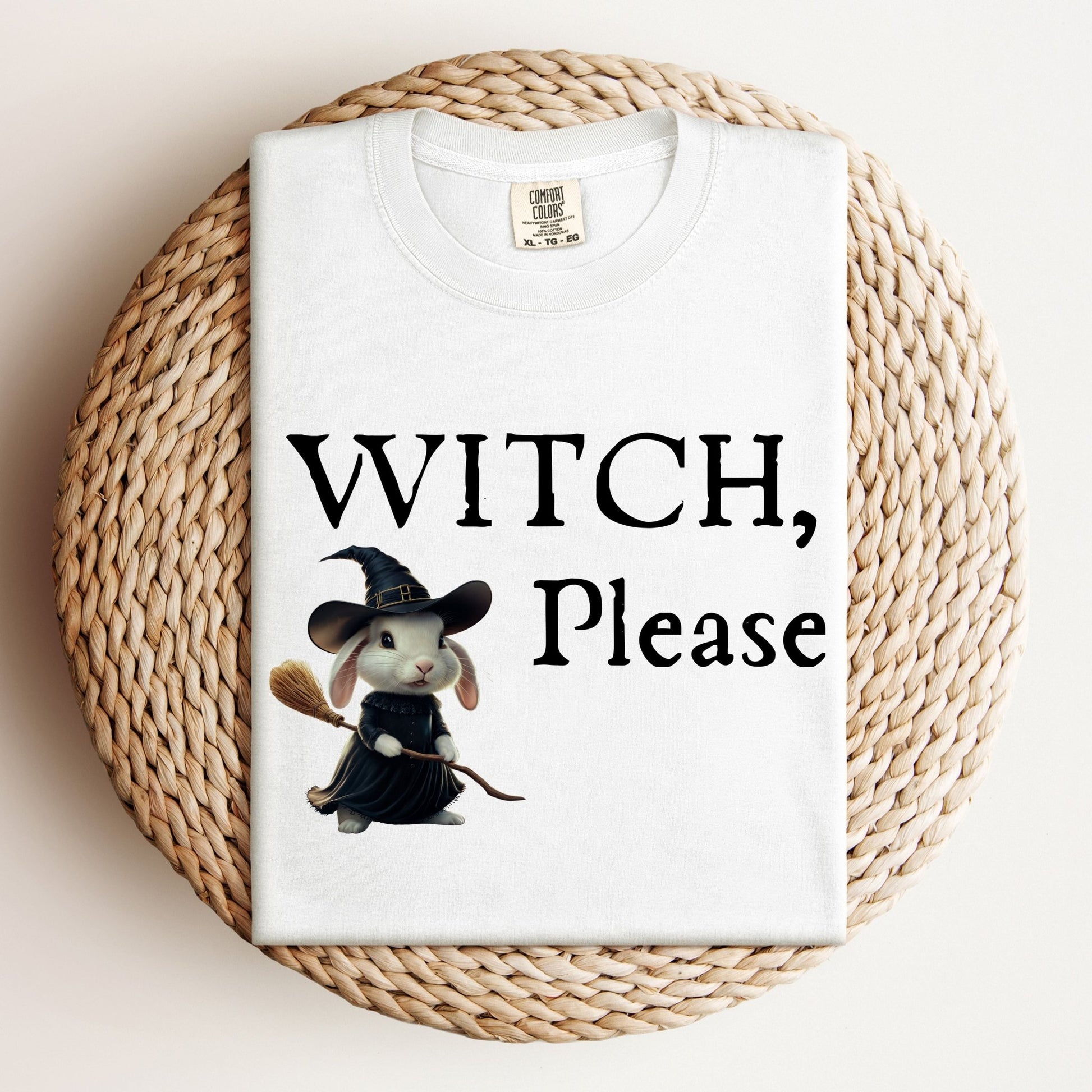 Witch, Please Unisex Garment - dyed Heavyweight T-Shirt - Chester & Co.