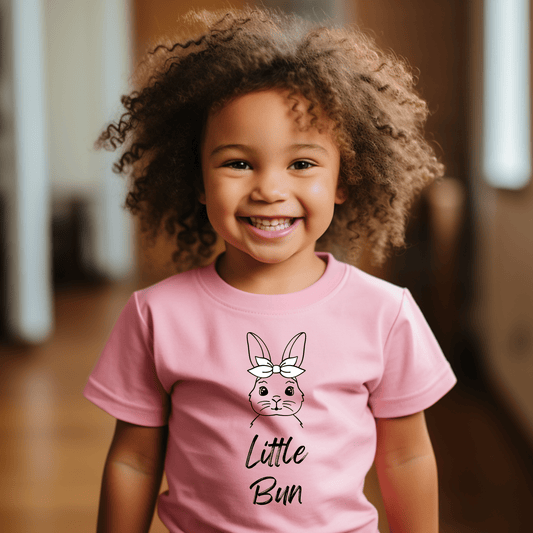 Little Bun Bow Baby Jersey Short Sleeve Tee - Chester & Co.