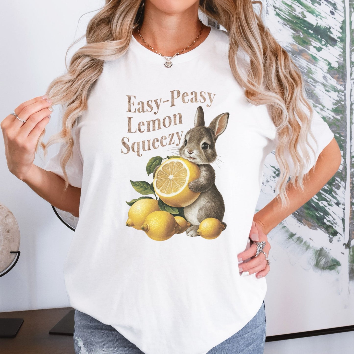 Easy - Peasy Lemon Squeezy Unisex T-Shirt - Chester & Co.
