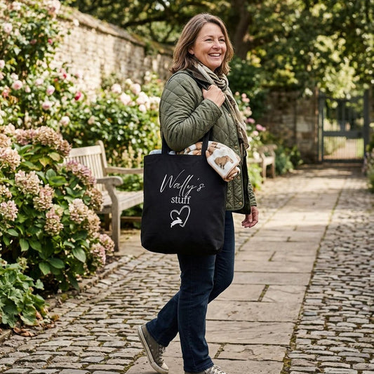 Personalized Bunny Name Tote Bag - Chester & Co.