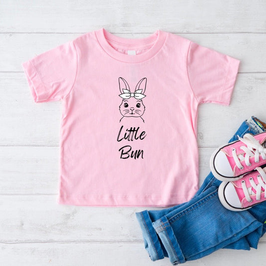 Little Bun Bow Baby Jersey Short Sleeve Tee - Chester & Co.