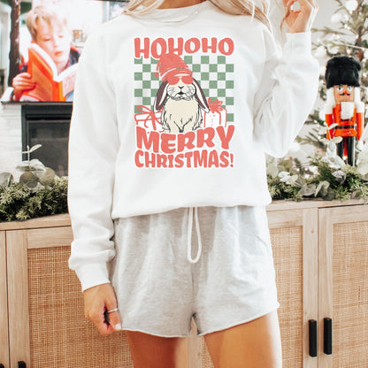 Santa Bunny Unisex Sweatshirt - Chester & Co.
