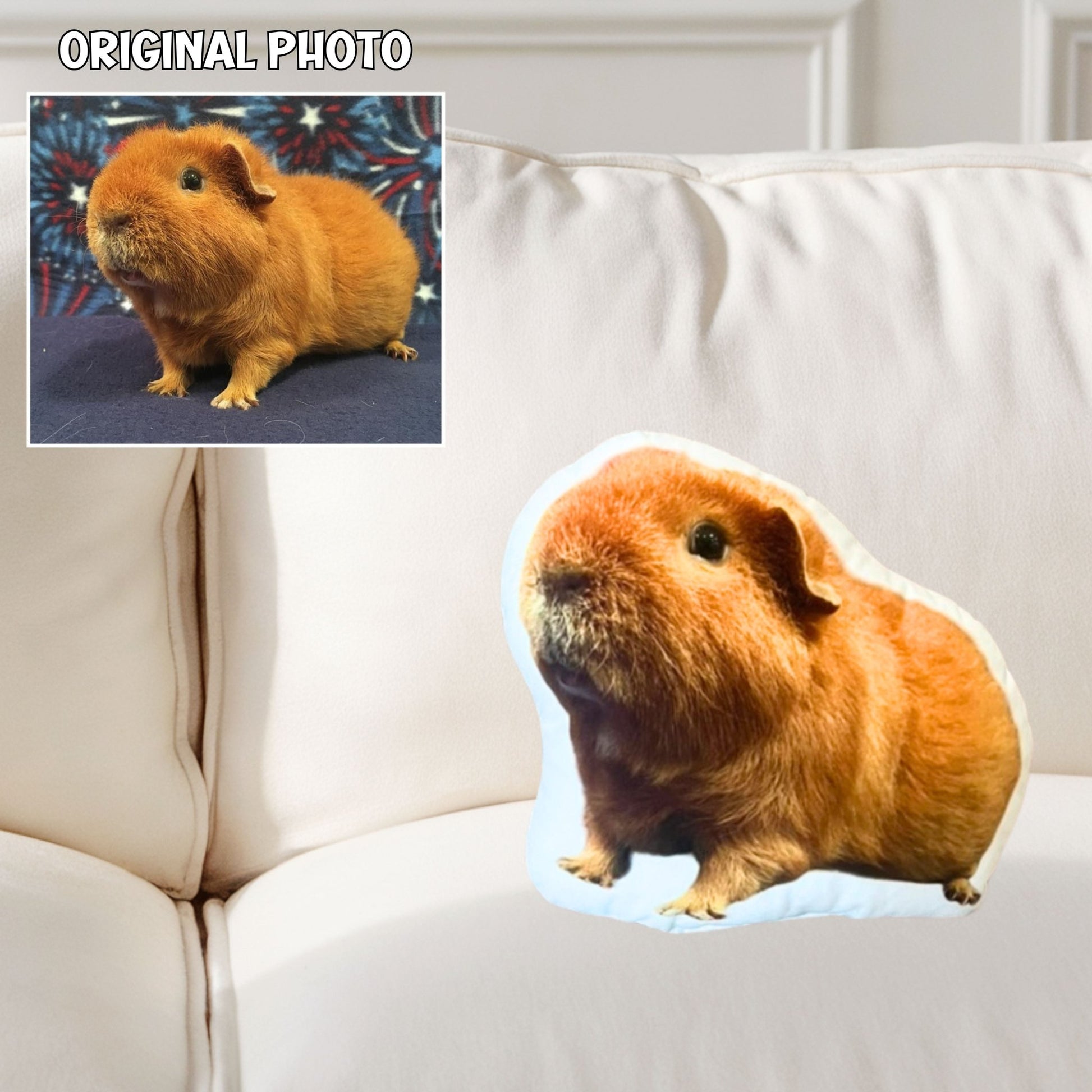 Your Photo Custom - Shaped Pillow - Chester & Co.