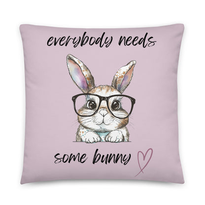 Everybody Needs Some Bunny Pillow - Chester & Co.