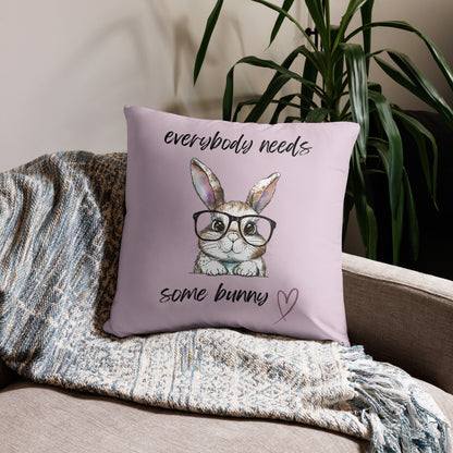 Everybody Needs Some Bunny Pillow - Chester & Co.
