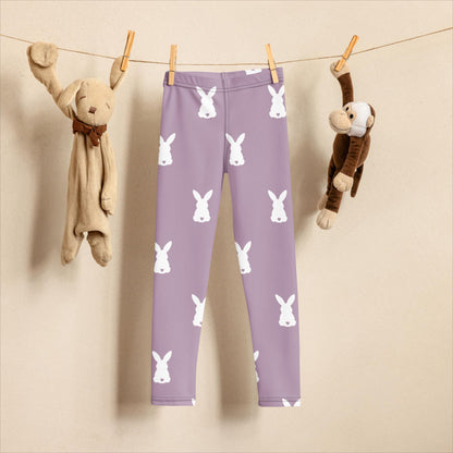 White Bunny Kid's Leggings - Chester & Co.