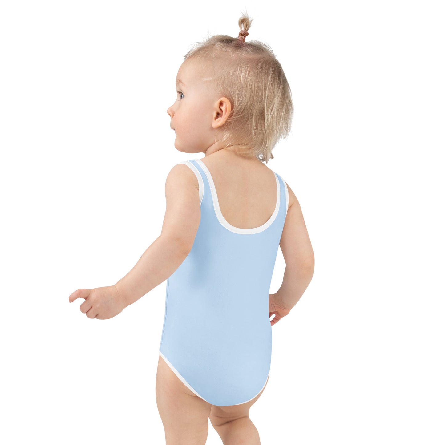 Bunny with Patriotic Bow Kids Swimsuit - Chester & Co.