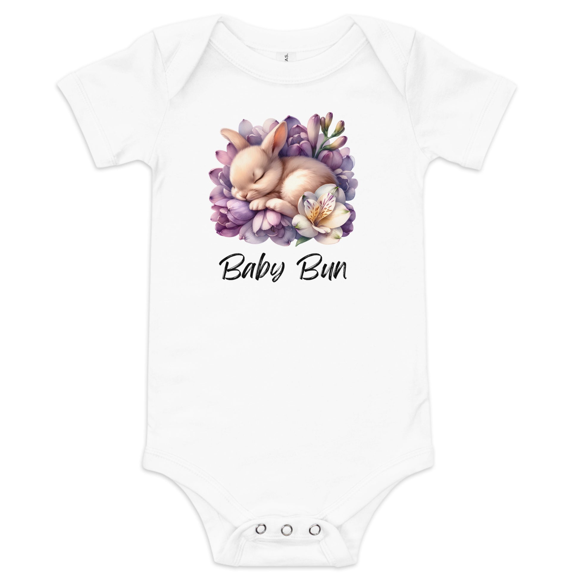Baby Bun Short Sleeve One Piece - Chester & Co.
