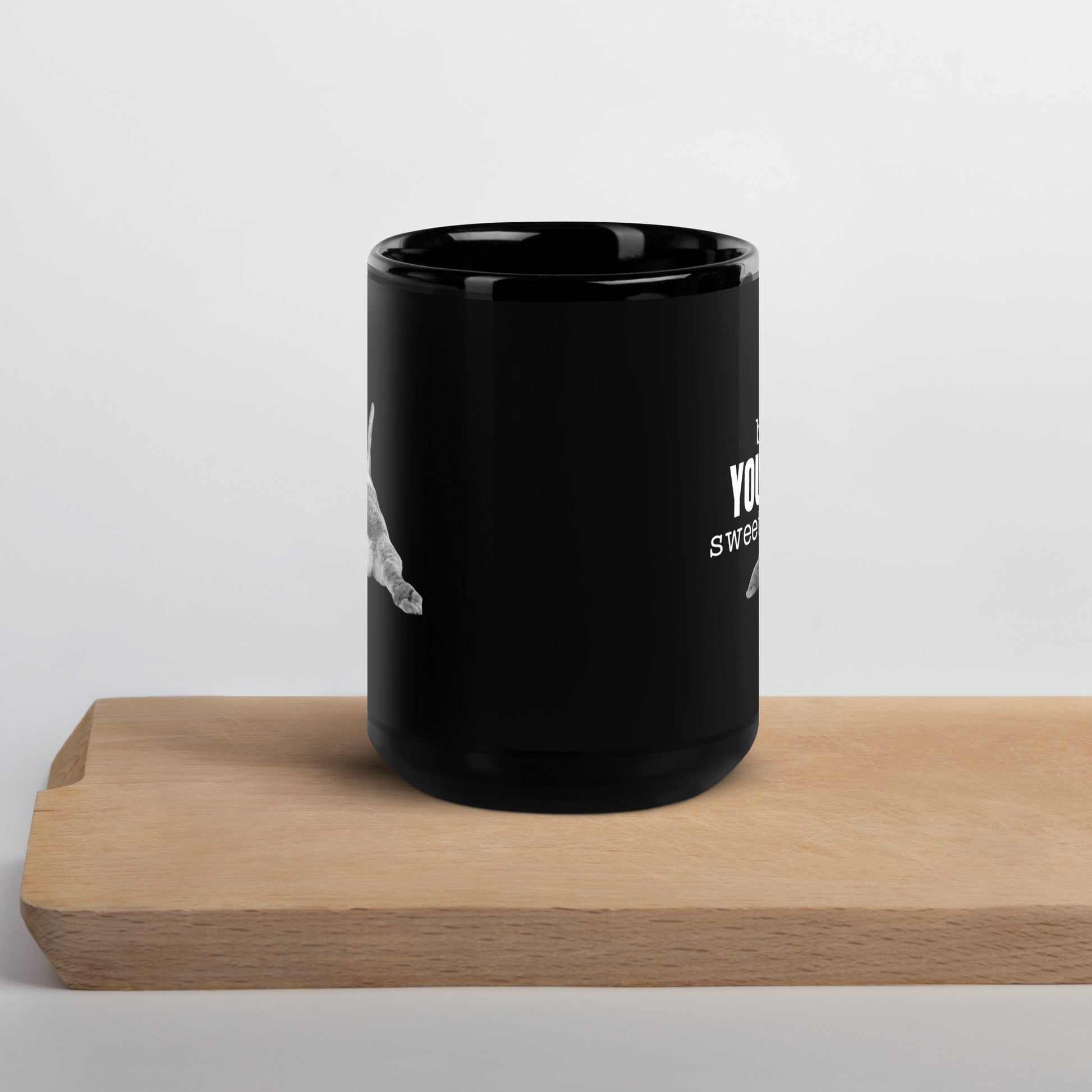 Bet Your Sweet . . . Black Glossy Mug - Chester & Co.