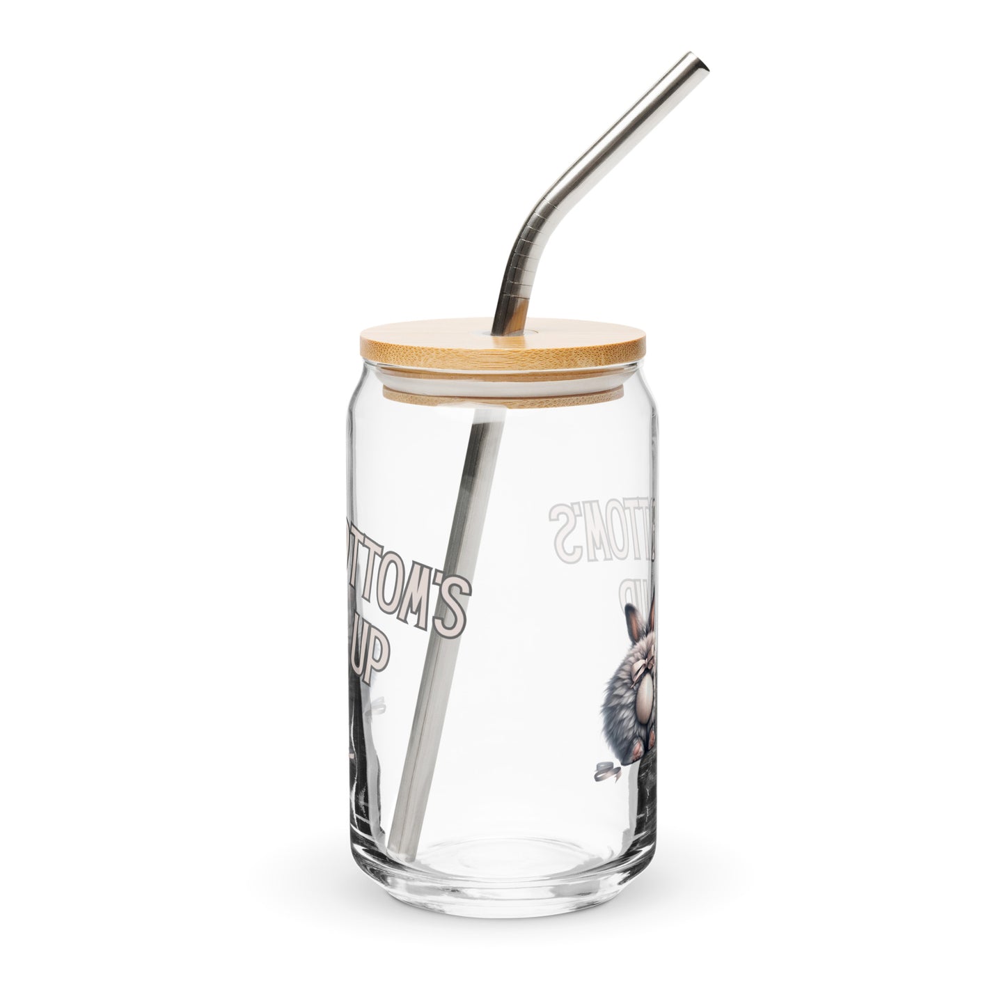 Bottom's Up Can - shaped Glass - Chester & Co.