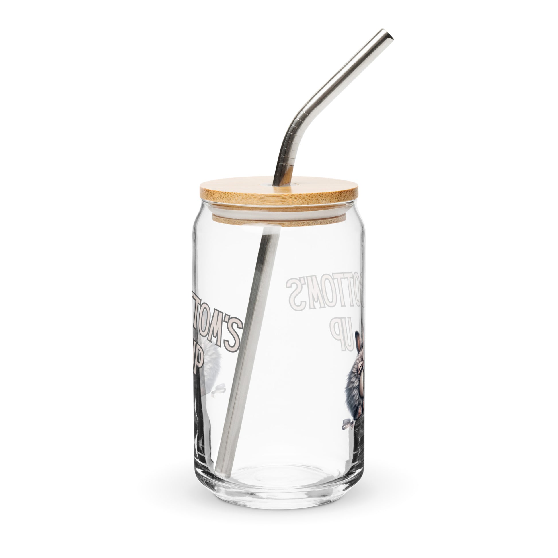 Bottom's Up Can - shaped Glass - Chester & Co.