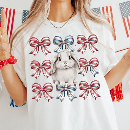 Coquette Bows Unisex Garment - Dyed Heavyweight T-Shirt - Chester & Co.