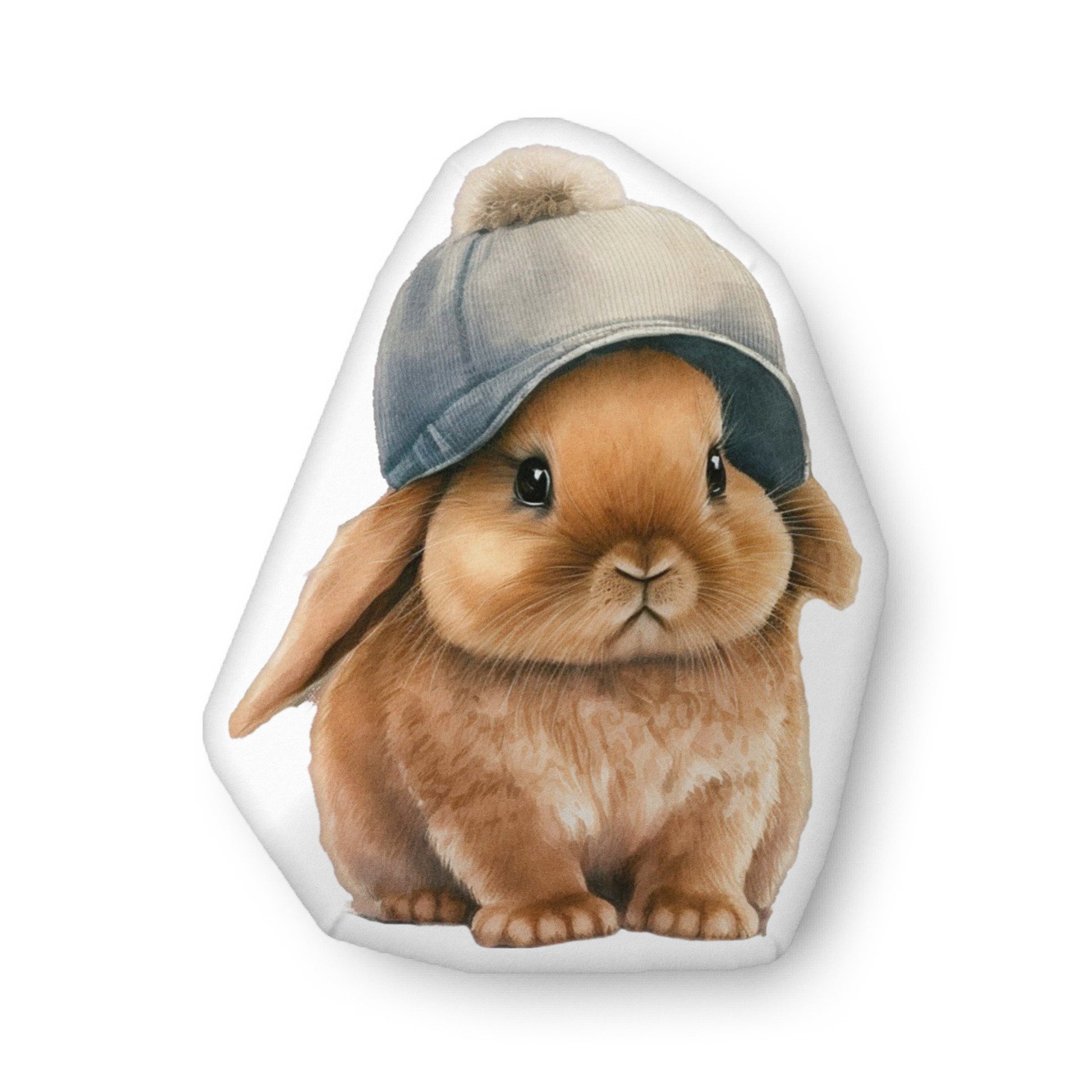Baby Bunny Bear Shaped Pillow - Chester & Co.