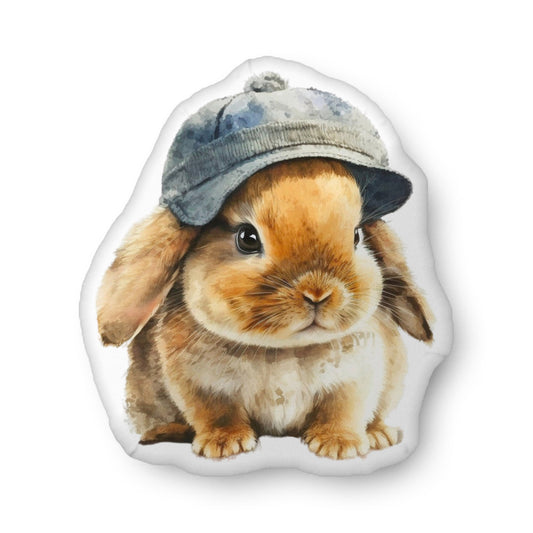 Baby Bunny Beau Shaped Pillow - Chester & Co.