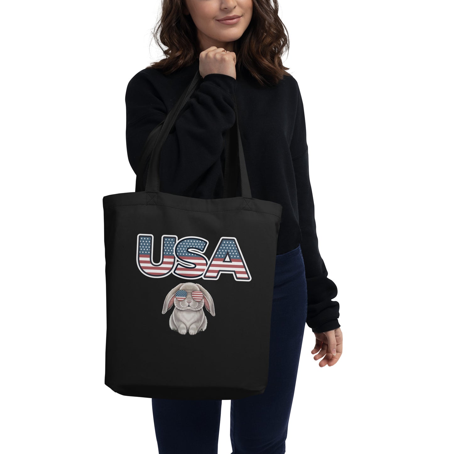 USA Rabbit Eco Tote Bag - Chester & Co.