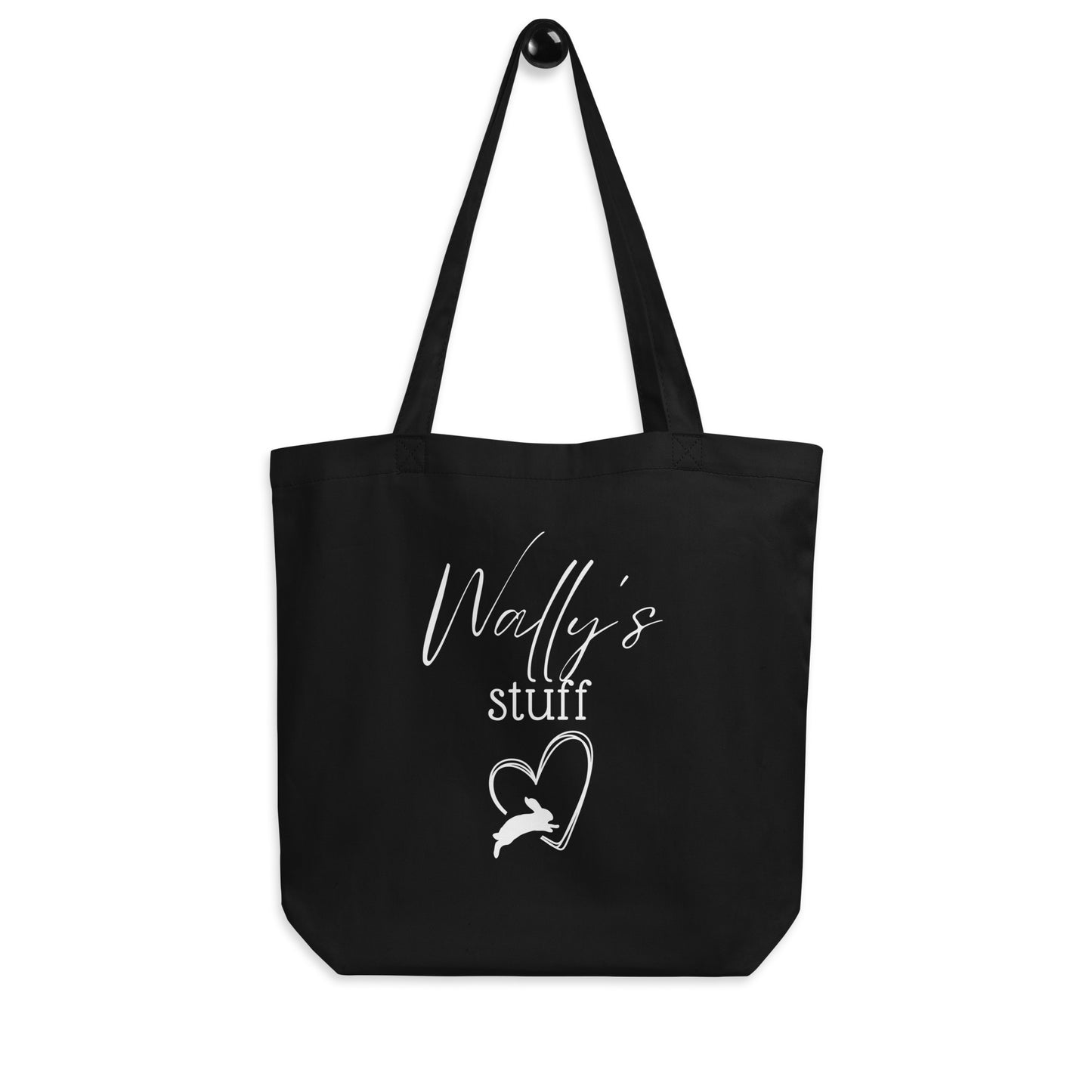 Personalized Bunny Name Tote Bag