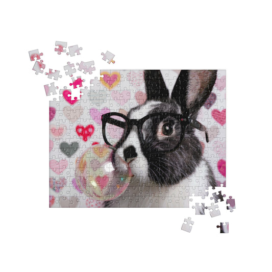 Sweet Bunny Bubbles Jigsaw Puzzle - Chester & Co.
