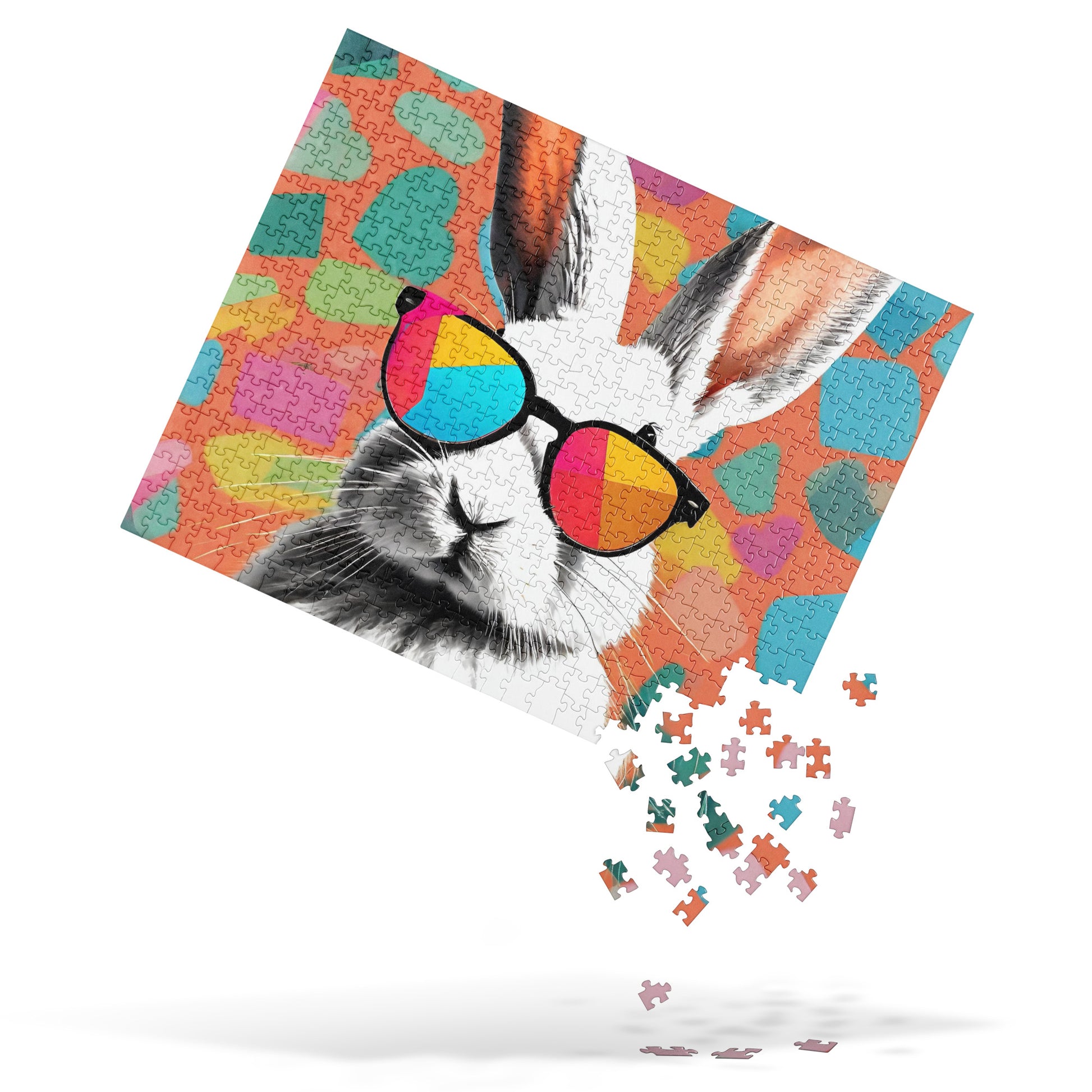 Bright Bunny Vibes Jigsaw puzzle - Chester & Co.