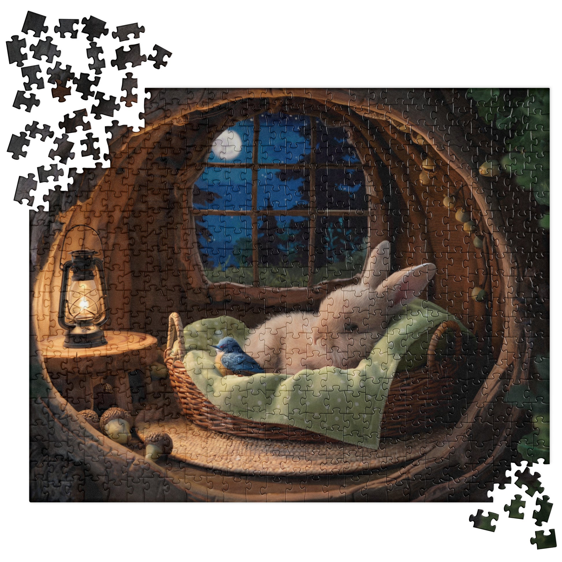 Serene Woodlands Jigsaw Puzzle - Chester & Co.