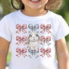 Coquette Bows Toddler Short Sleeve Tee