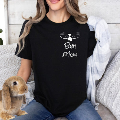 Bun Mom Unisex T-shirt - White Design - Chester & Co.