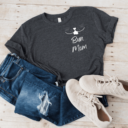 Bun Mom Unisex T-shirt - White Design - Chester & Co.