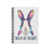 Wild at Heart Ruled Line Spiral Notebook