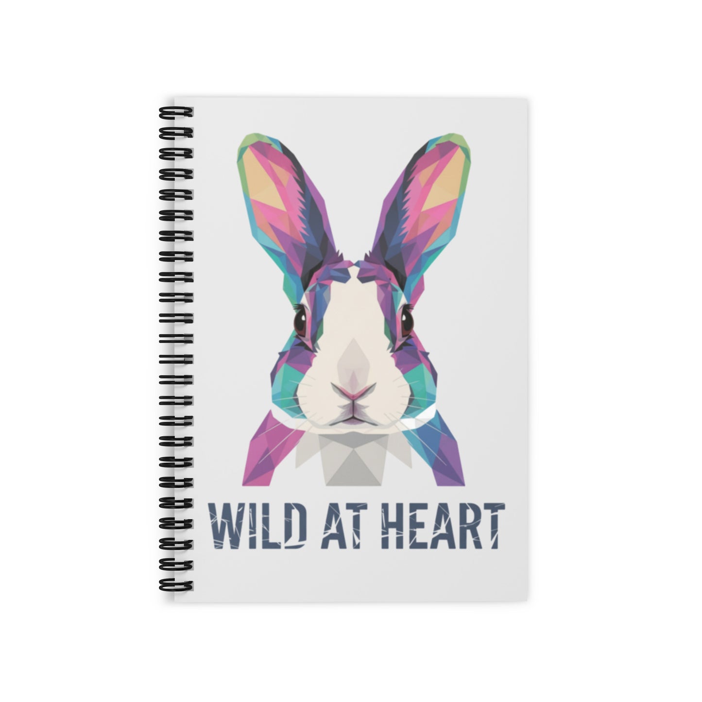 Wild at Heart Ruled Line Spiral Notebook - Chester & Co.