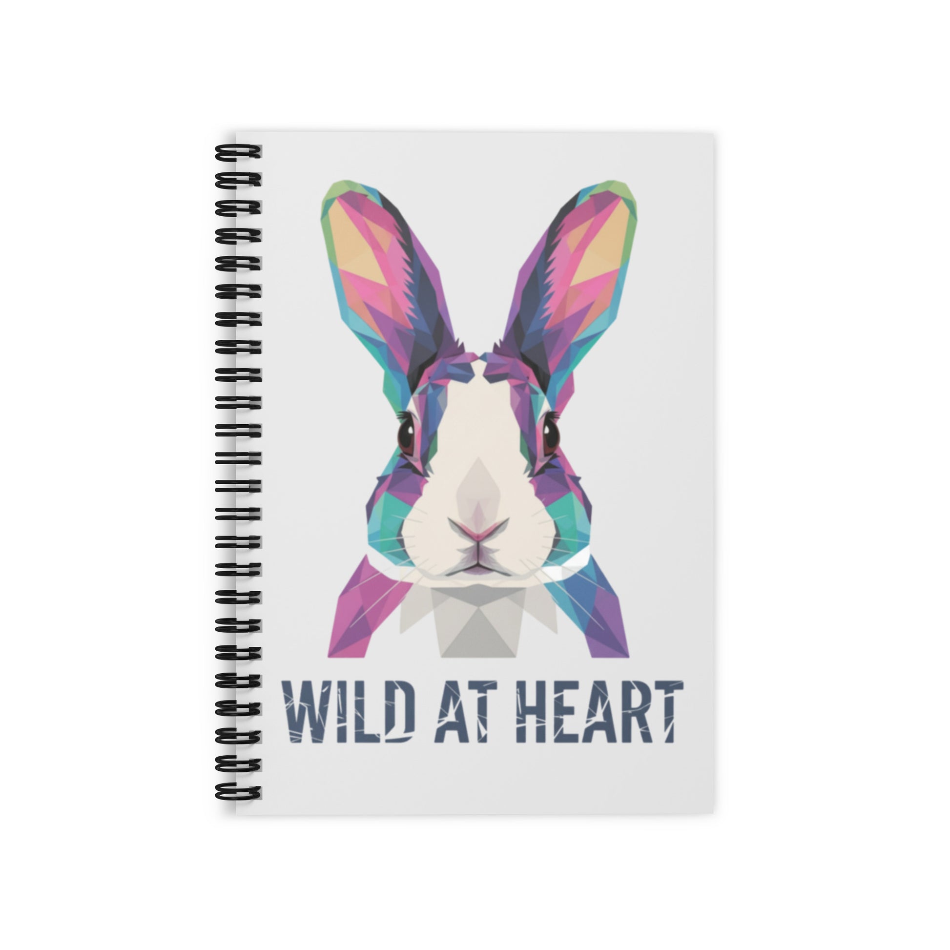 Wild at Heart Ruled Line Spiral Notebook - Chester & Co.
