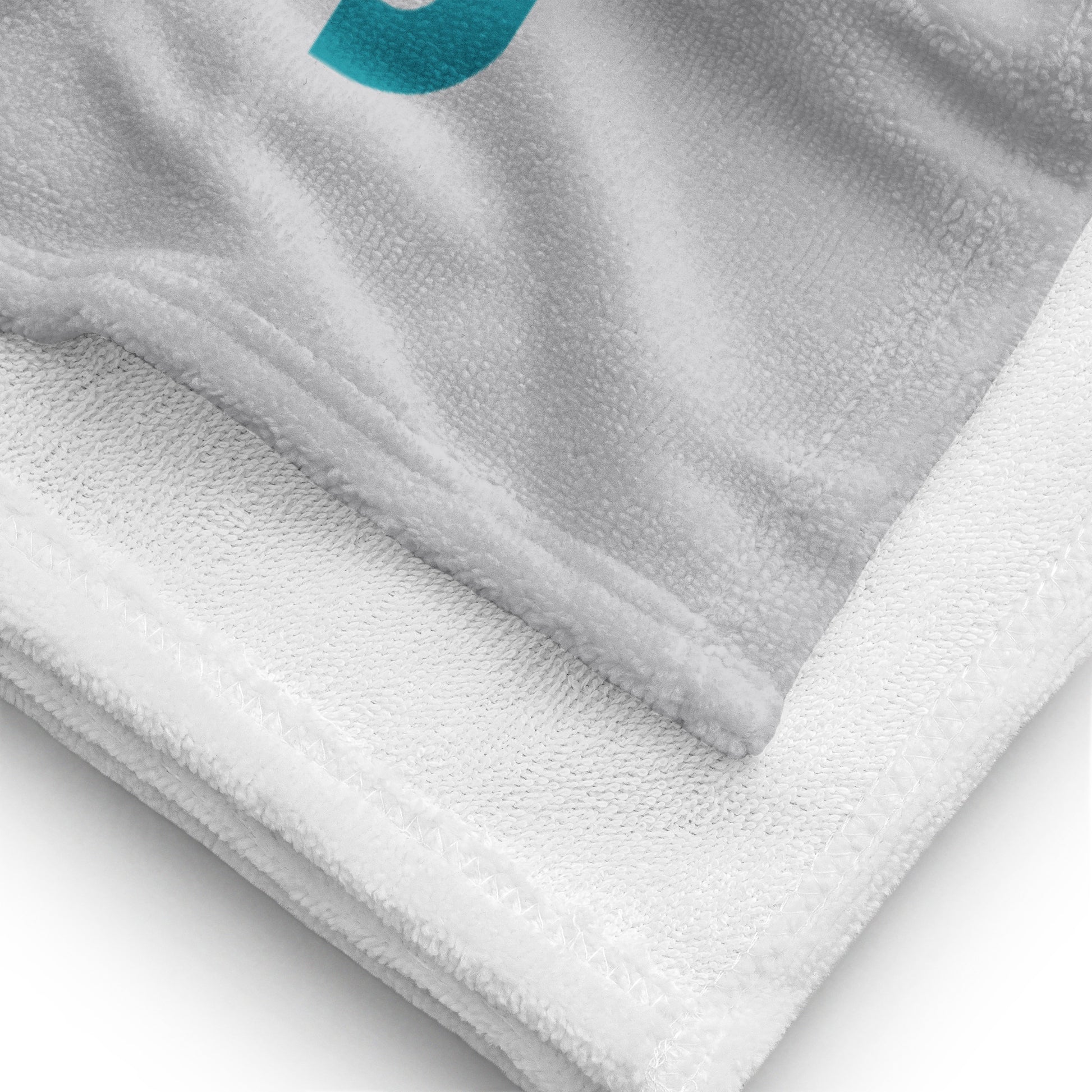 Ask Me About My Bunny Beach Towel - Chester & Co.