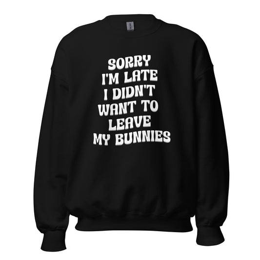Sorry, I'm Late (2) Unisex Sweatshirt - Chester & Co.