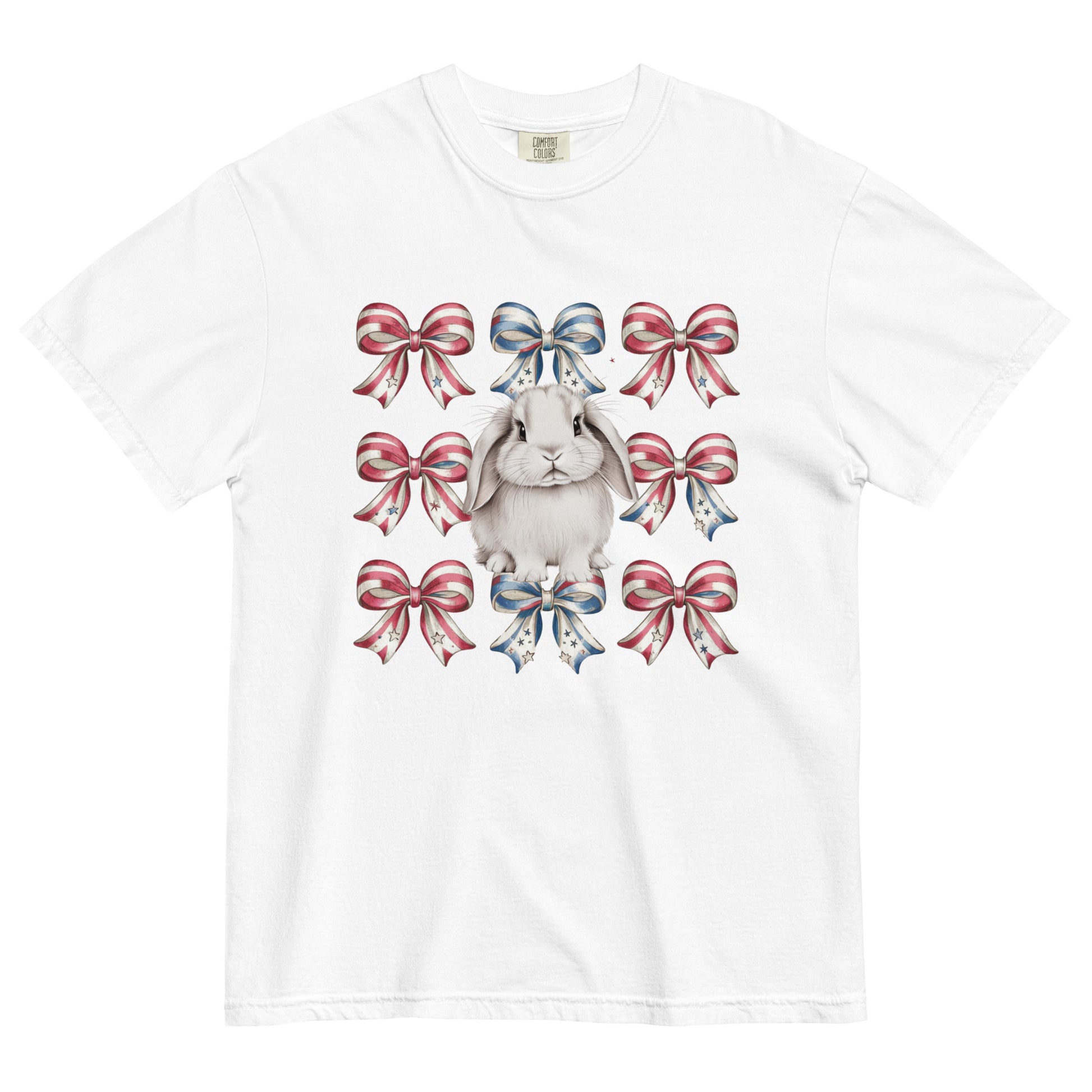 Coquette Bows Unisex Garment - Dyed Heavyweight T-Shirt - Chester & Co.