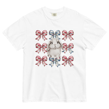 Coquette Bows Unisex Garment - Dyed Heavyweight T-Shirt - Chester & Co.