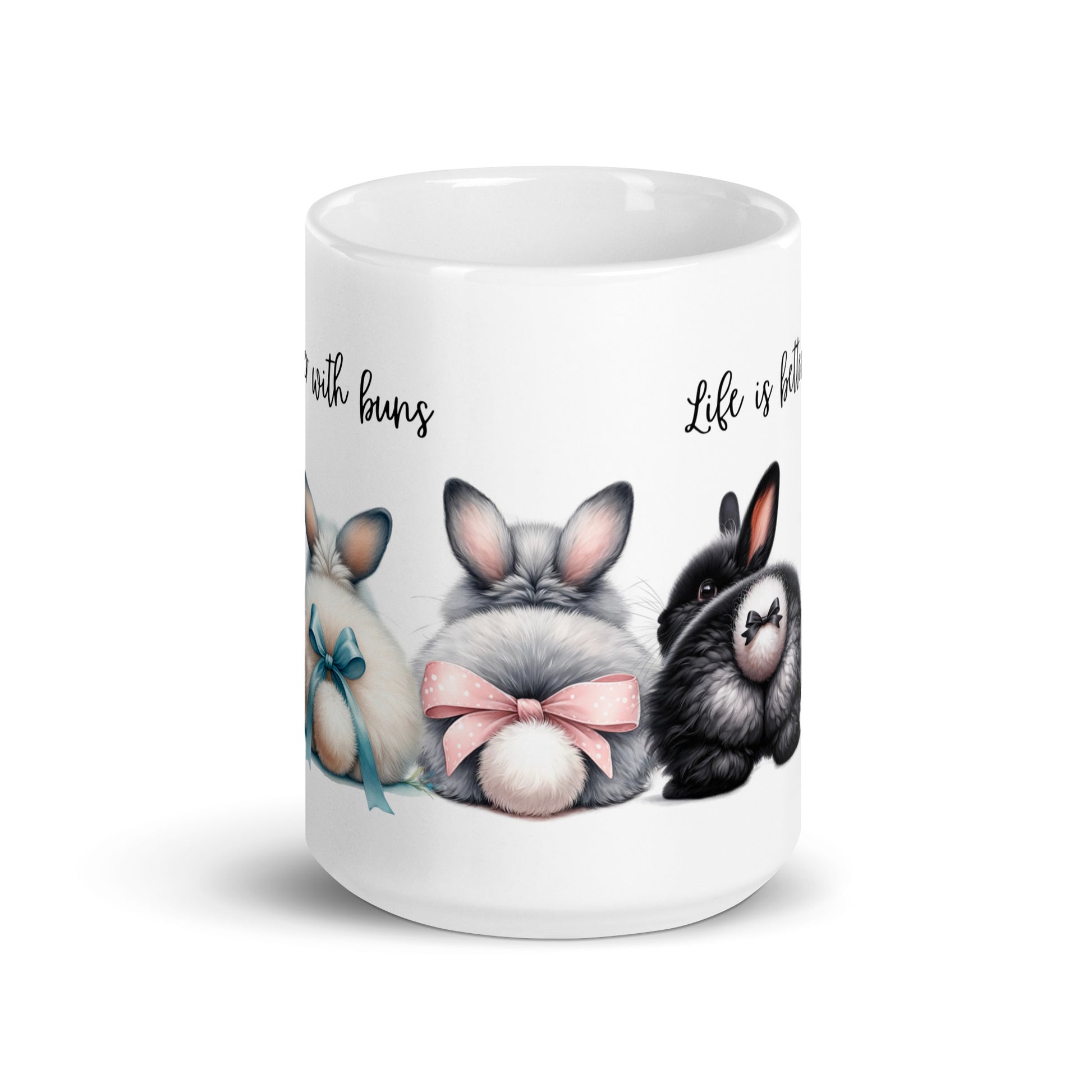Life is Better With Buns Glossy Mug - Chester & Co.