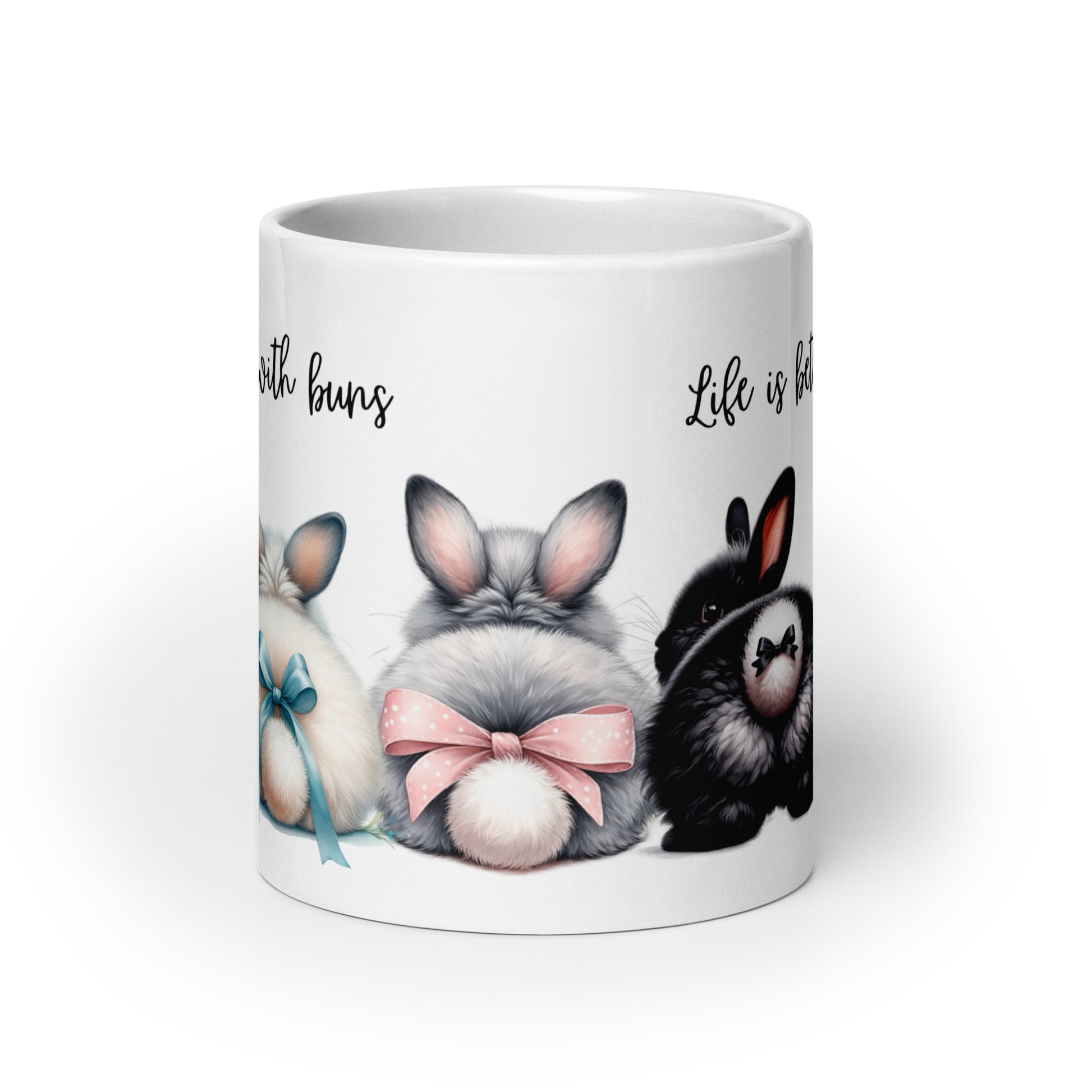 Life is Better With Buns Glossy Mug - Chester & Co.
