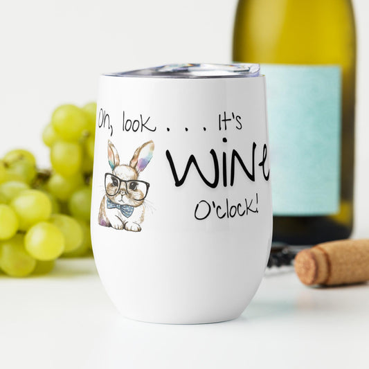 Wine O'clock Wine Tumbler - Chester & Co.